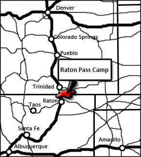 Raton New Mexico Map Directions | Raton Pass Camp & Café